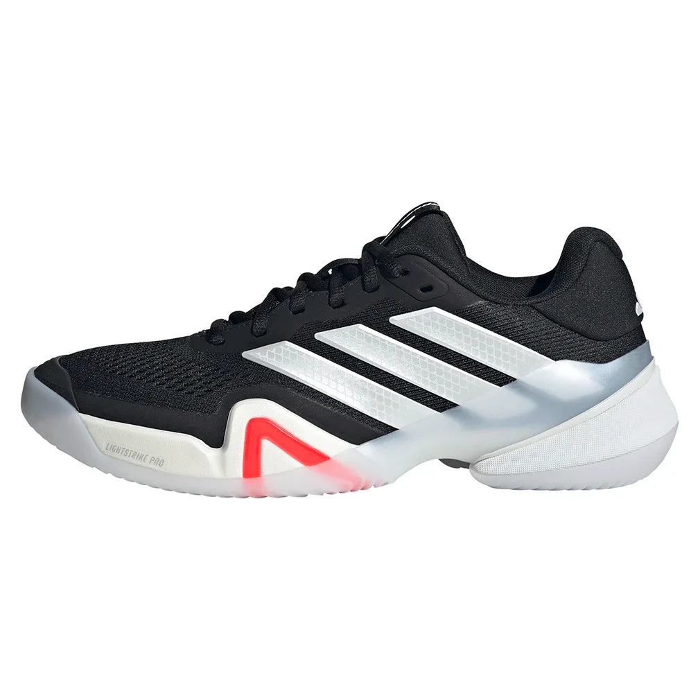Men's Barricade 14 Tennis Shoes Core Black and Zero Metallic
