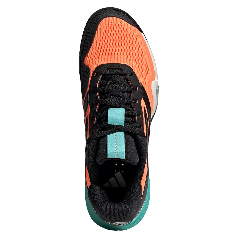 Men's Barricade 14 Tennis Shoes Flash Aqua and Core Black