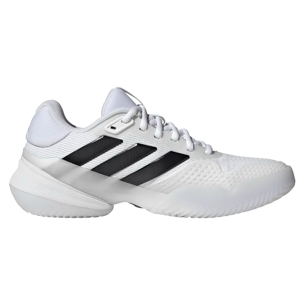 Women's Barricade 14 Tennis Shoes Core White and Black