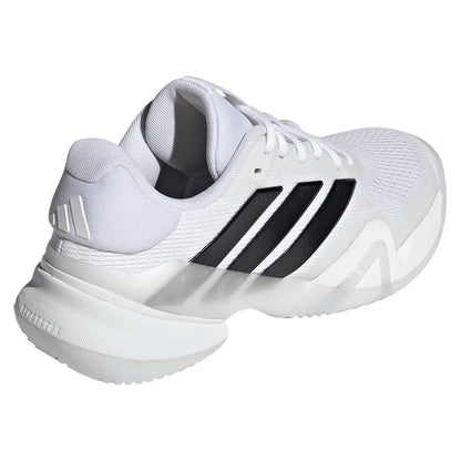 Women's Barricade 14 Tennis Shoes Core White and Black