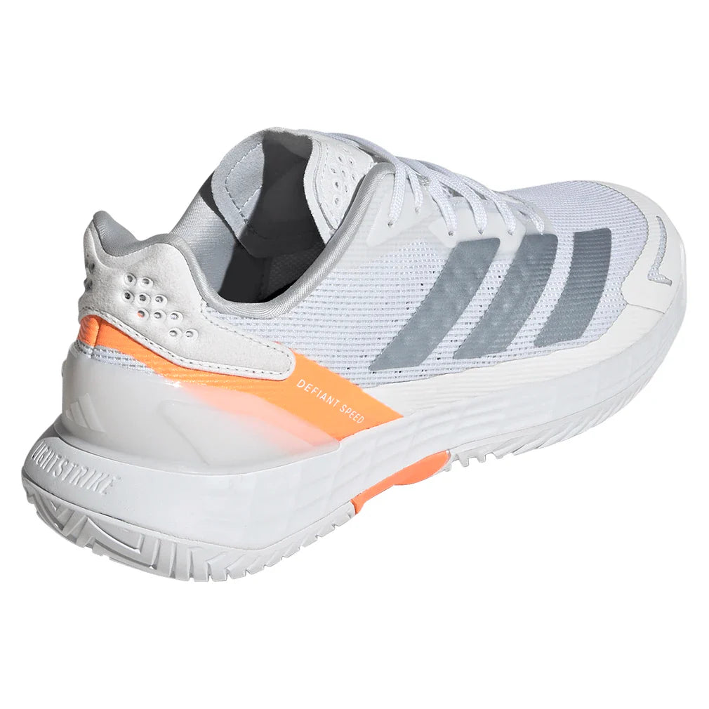 Women's Defiant Speed 2 Tennis Shoes Core White and Halo Blue