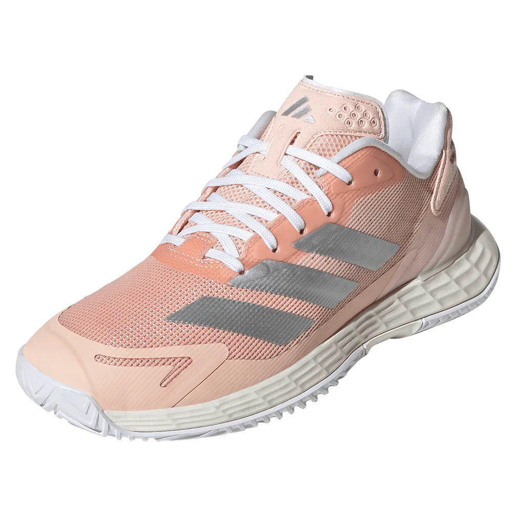 Women's Defiant Speed 2 Tennis Shoes Blush Pink and Silver Metallic-Footwear-Adidas-JR1786_0_b477ef7d-12b5-4432-9d37-aa95f153a480-Tennis Express