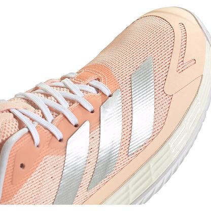Women's Defiant Speed 2 Tennis Shoes Blush Pink and Silver Metallic