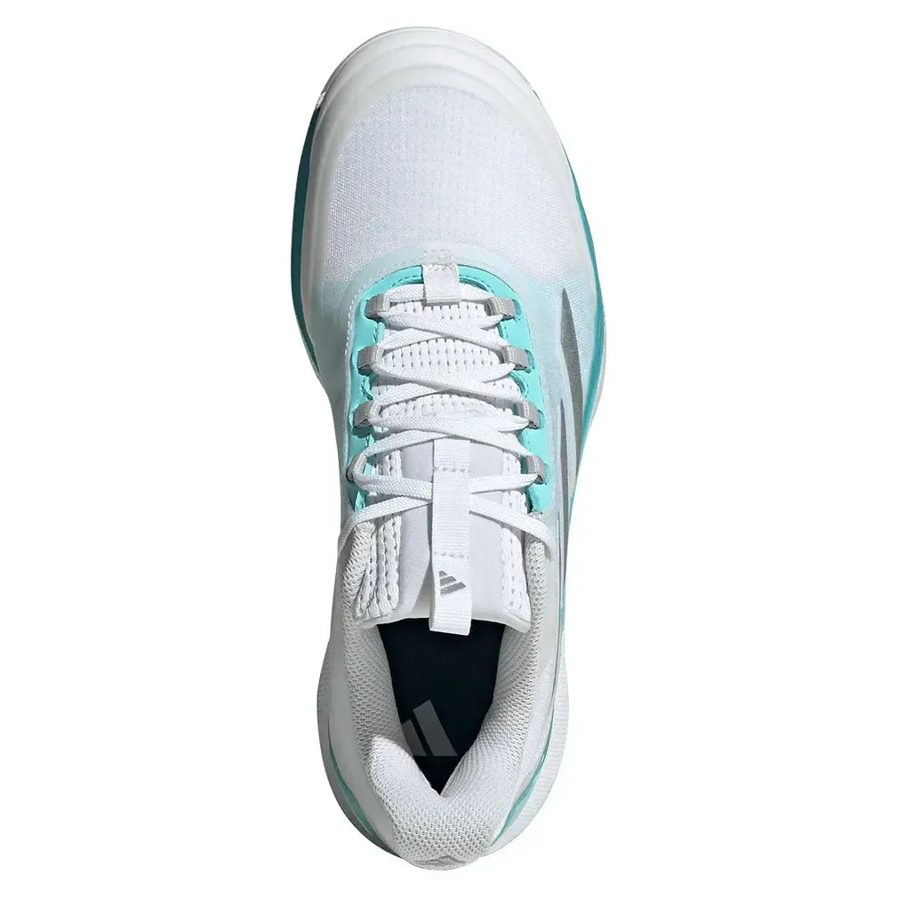 Women's Avacourt 2 Tennis Shoes Footwear White and Flash Aqua
