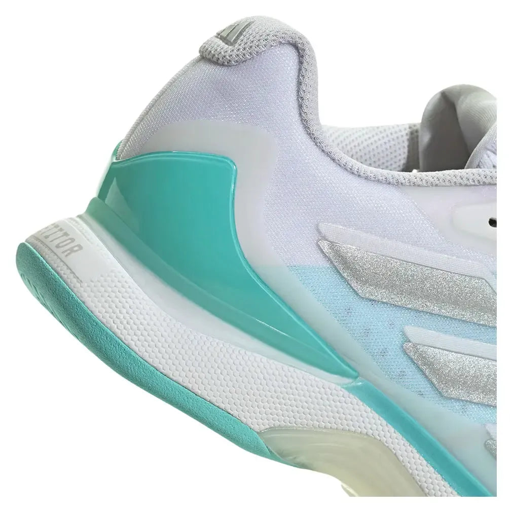 Women's Avacourt 2 Tennis Shoes Footwear White and Flash Aqua