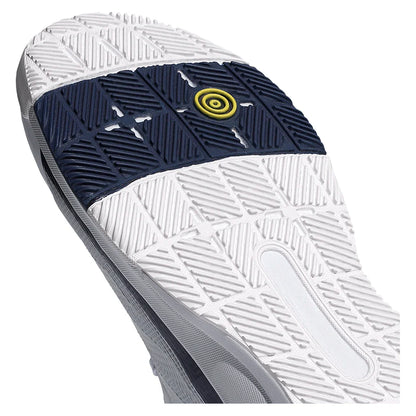Men's Crazyquick LS Padel Shoes Core White and Dark Blue