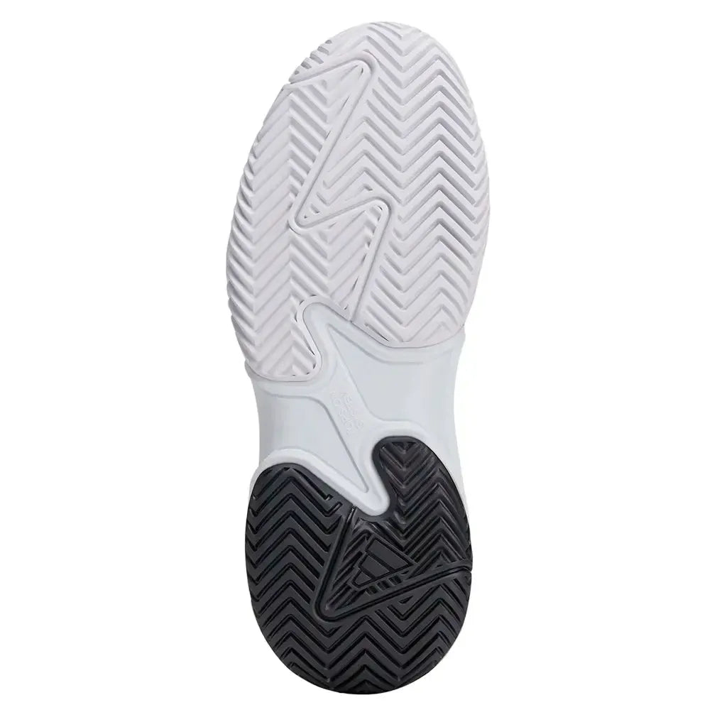 Women's Stella McCartney Barricade Tennis Shoes Core Black and Silver Metallic