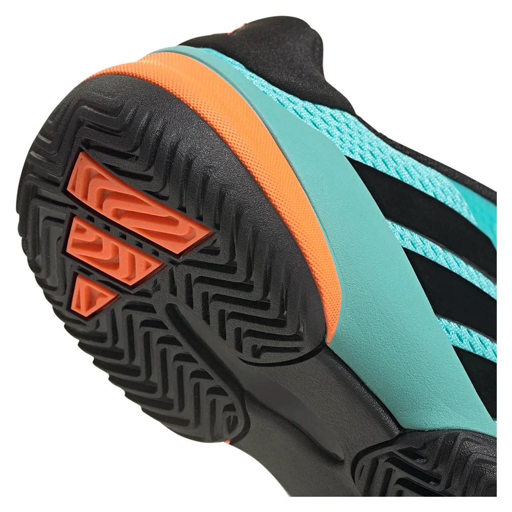 Juniors' Barricade Tennis Shoes Flash Aqua and Core Black
