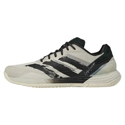 Men's Y-3 Defiant Speed 2 Tennis Shoes Orbit Grey and Black