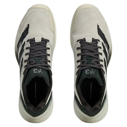 Men's Y-3 Defiant Speed 2 Tennis Shoes Orbit Grey and Black