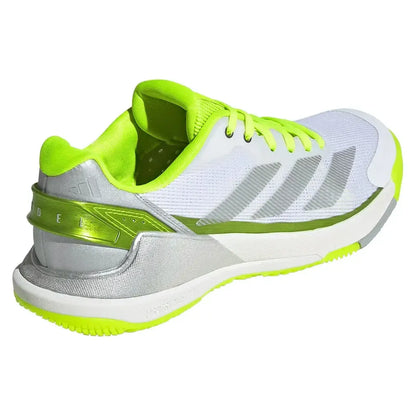 Women's Crazyquick LS Padel Shoes Lucid Lemon and Silver Metallic