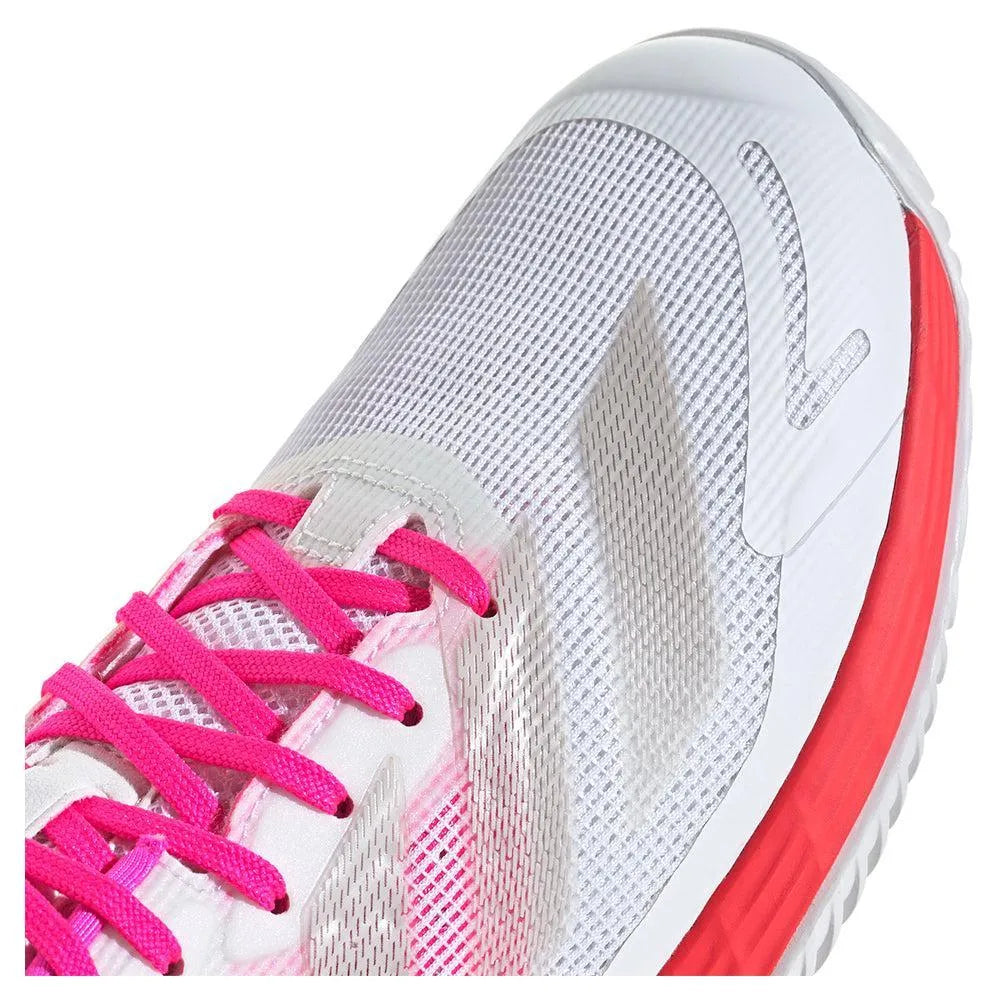 Women's Defiant Speed 2 Tennis Shoes White and Lucid Pink