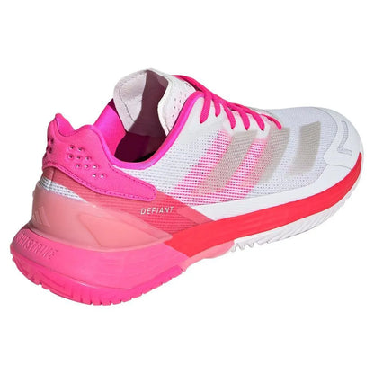 Women's Defiant Speed 2 Tennis Shoes White and Lucid Pink