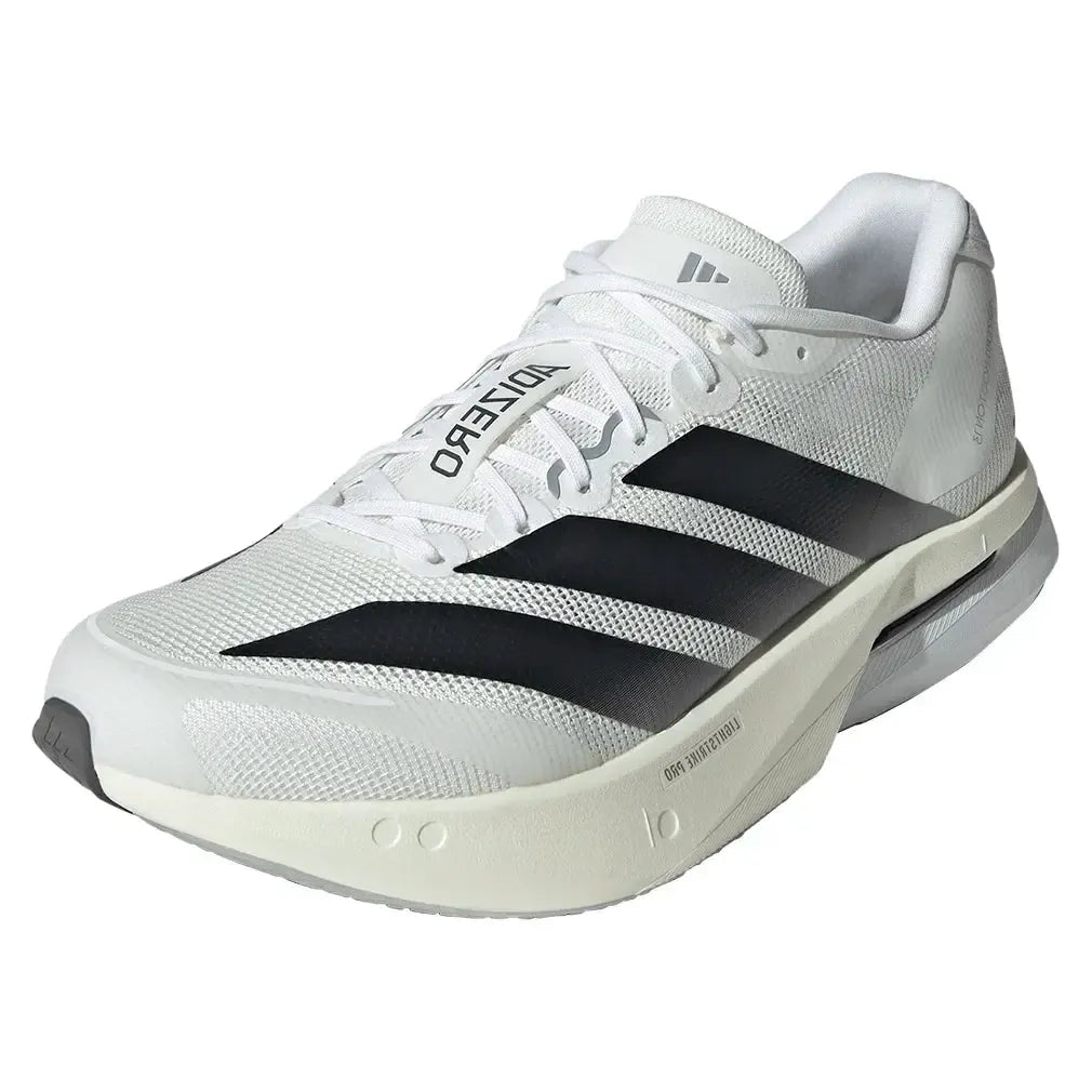 Men's Adizero Boston 13 Running Shoes Footwear White and Core Black-Footwear-Adidas-JS4939-F25-y-1-[Sku]-Tennis Express