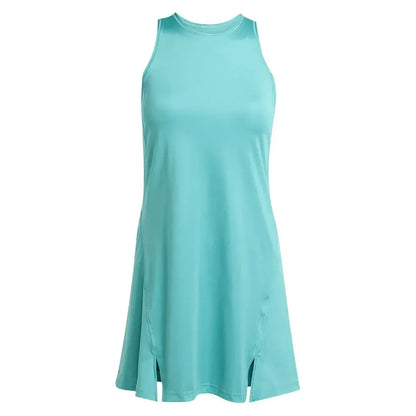 Women's Club CLIMACOOL Tennis Dress Powder Teal-Apparel-Adidas-JV7806_1-1-[Sku]-Tennis Express