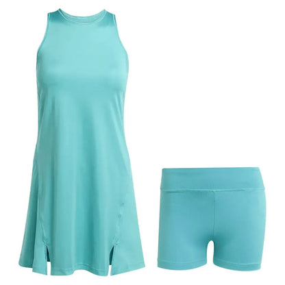 Women's Club CLIMACOOL Tennis Dress Powder Teal