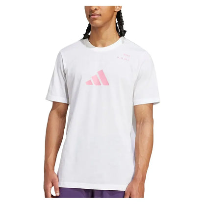 Men's Category Graphic Tennis Tee White