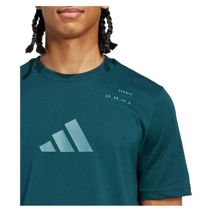 Men's Category Graphic Tennis Tee Aurora Ivy
