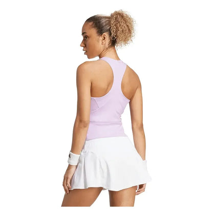 Women's CLIMACOOL Mid Length Y Tennis Tank Powder Plum