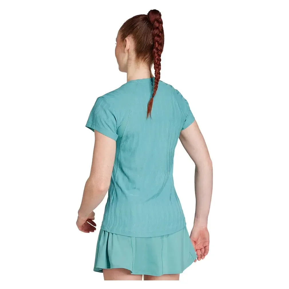 Women's Freelift CLIMACOOL Tennis Top Powder Teal
