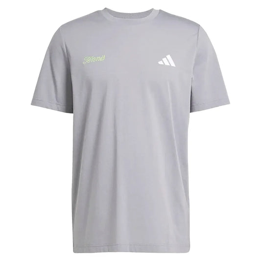 Men's US Graphic Tennis Tee Grey Three-Apparel-Adidas-JW3569-H25-1-Tennis Express
