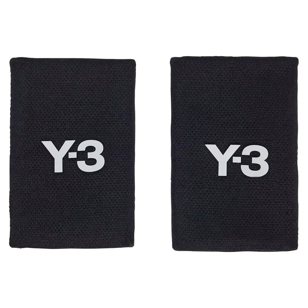 Y-3 Tennis Wristbands L Black and Orbit Grey-Accessories-Adidas-JW8531-H25-1-Tennis Express