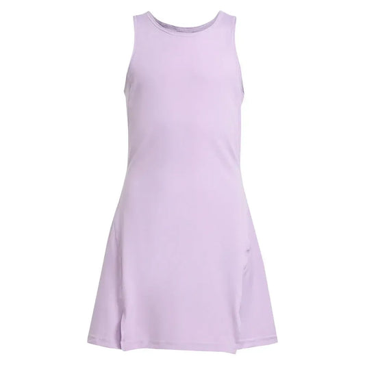 Girls' Club Tennis Dress Powder Plum-Apparel-Adidas-JY1883_1-Tennis Express