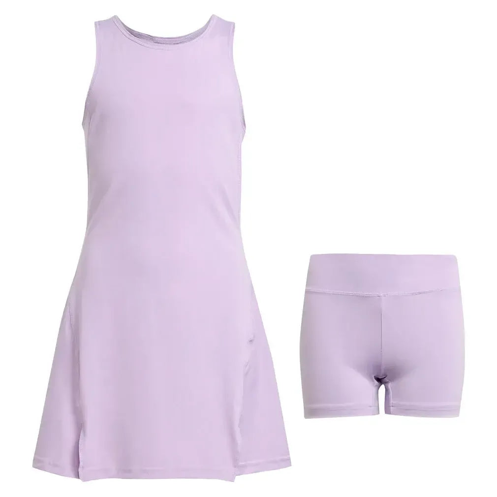 Girls' Club Tennis Dress Powder Plum