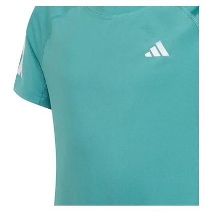 Girls' Club Tennis Tee Powder Teal
