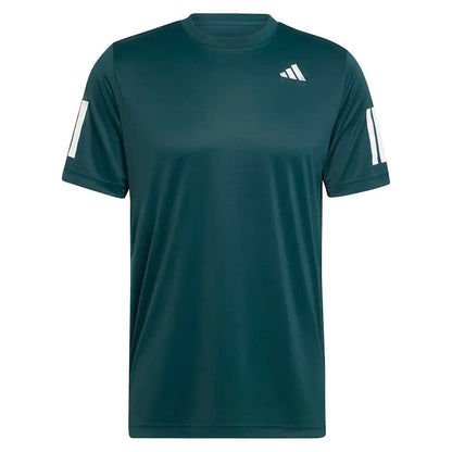 Men's Club 3 Stripes Tennis Top Aurora Ivy-Apparel-Adidas-JY2947_1-Tennis Express