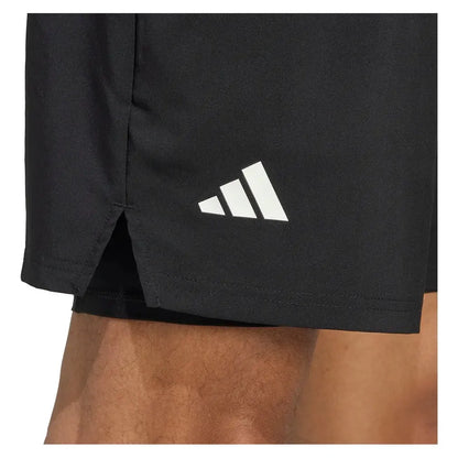 Men's Club 2in1 7 Inch Tennis Short Black