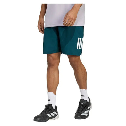 Men's Club 3 Stripes 7 Inch Tennis Short Aurora Ivy
