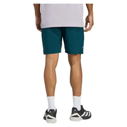 Men's Club 3 Stripes 7 Inch Tennis Short Aurora Ivy
