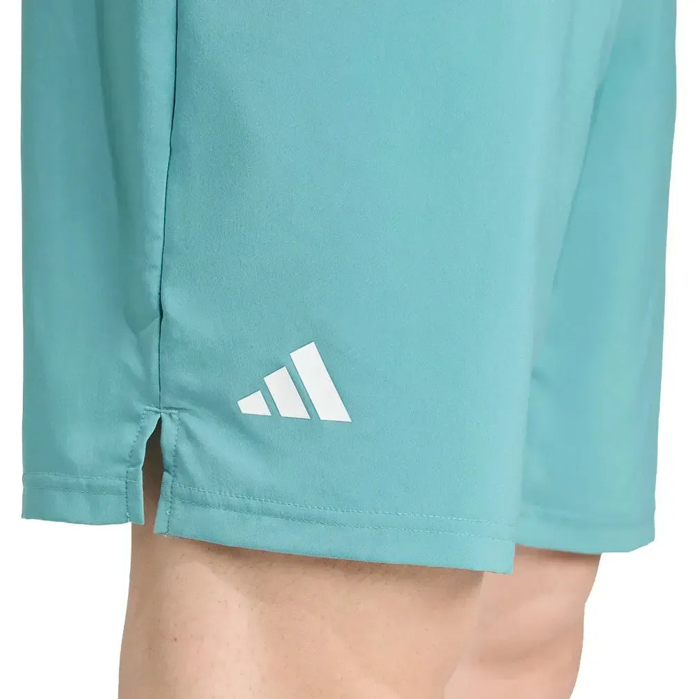 Men's Club 3 Stripes 9 Inch Tennis Short Powder Teal