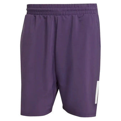 Men's Club 3 Stripes 9 Inch Tennis Short Aurora Plum-Apparel-Adidas-JY3011_1-Tennis Express