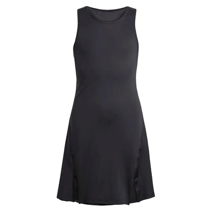 Girls' Club Tennis Dress Black-Apparel-Adidas-JY4150_1-Tennis Express
