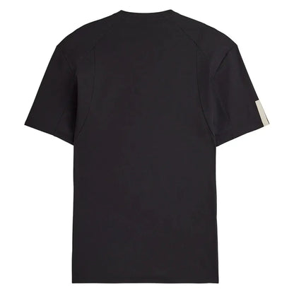Men's Y-3 Zip Tennis Top Black