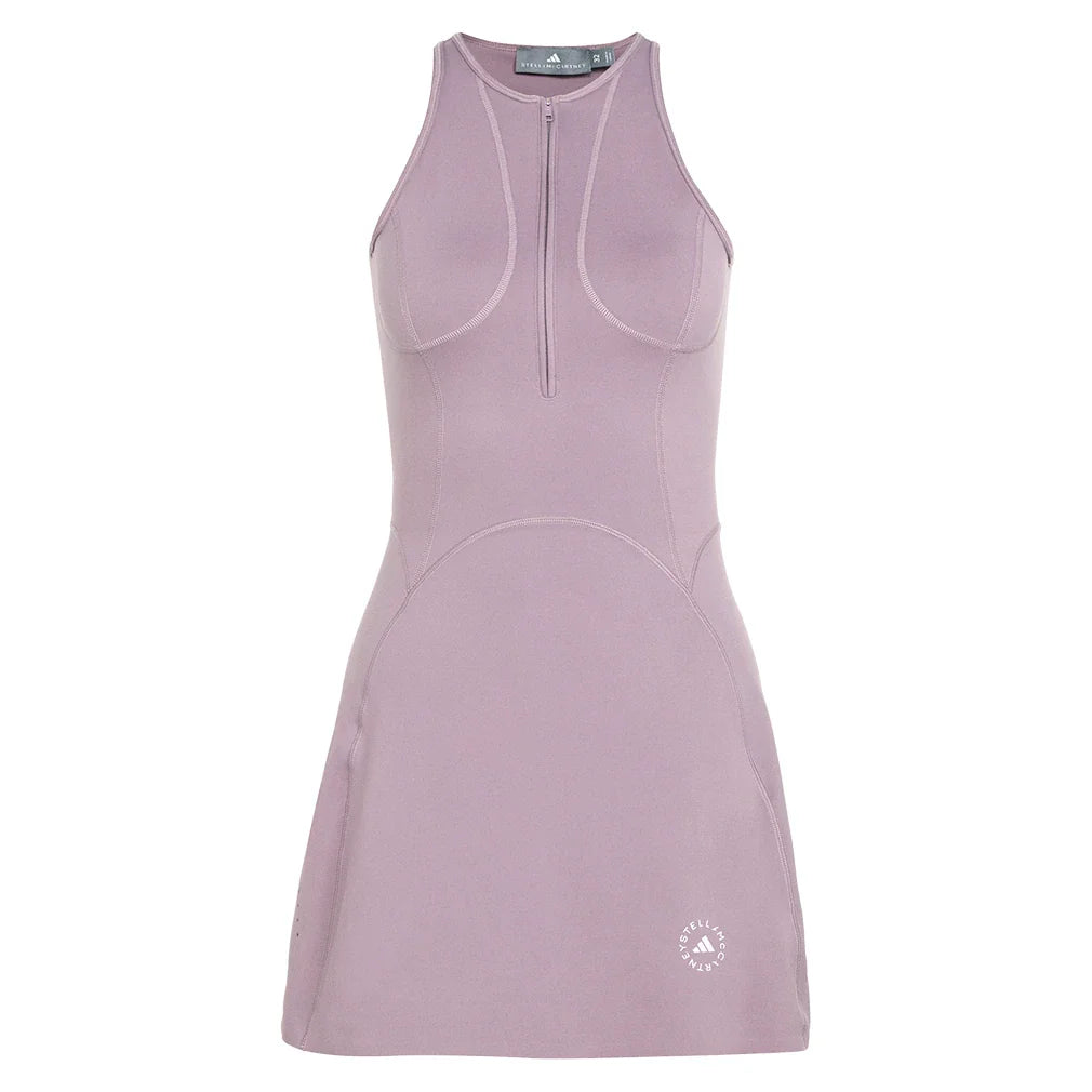 Women's Stella McCartney True Purpose Tennis Dress Legacy Purple-Apparel-Adidas-JY8157_1-Tennis Express