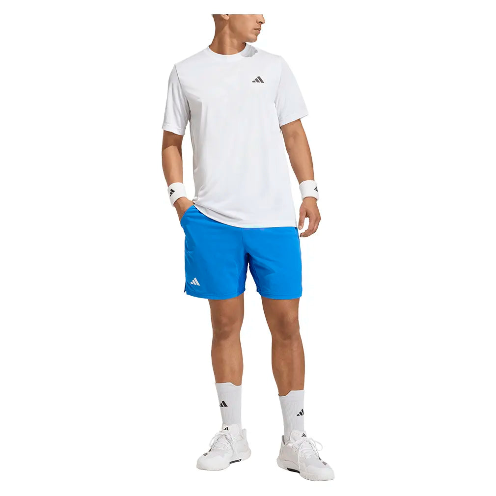 Men's Club Graphic Tennis Tee White