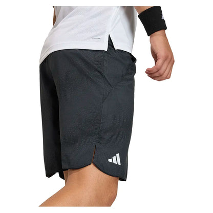 Men's Club Graphic 9 Inch Tennis Shorts Carbon