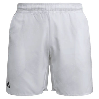 Men's Club Graphic 7 Inch Tennis Shorts White-Apparel-Adidas-JY9593-1.1-Tennis Express