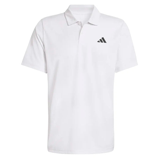 Men's Club Graphic Tennis Polo White-Apparel-Adidas-JY9595-S26-1-Tennis Express