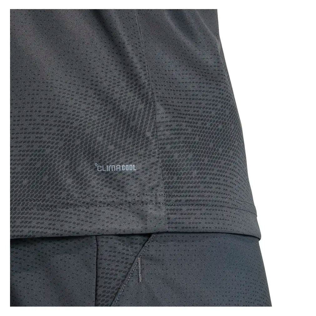 Men's Club Graphic Tennis Polo Carbon