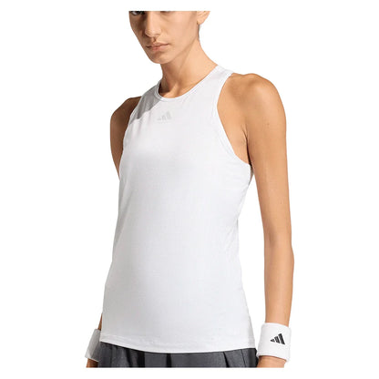 Women's Club Graph Tennis Tank White
