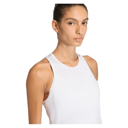 Women's Club Graph Tennis Tank White