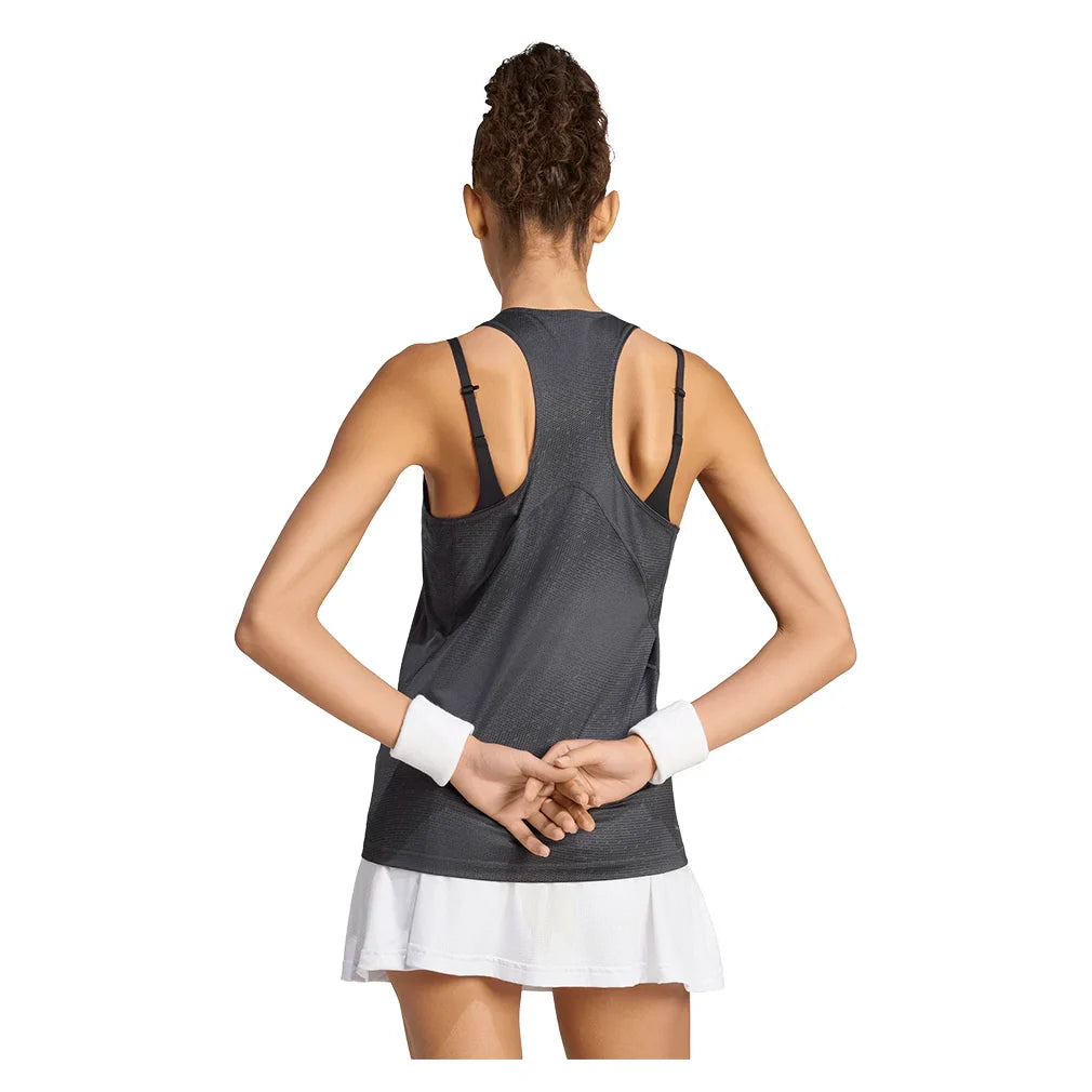 Women's Club Graph Tennis Tank Black