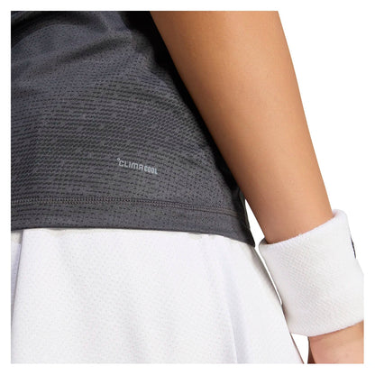 Women's Club Graph Tennis Tank Black