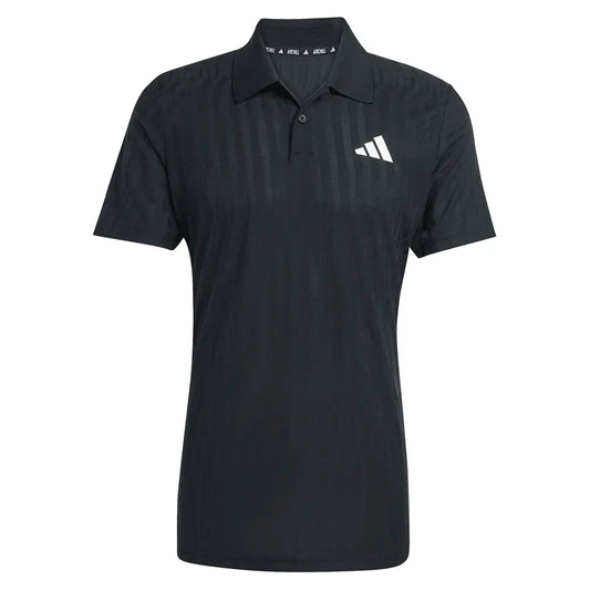 Men's Freelift Tennis Polo Black-Apparel-Adidas-KA5885-S26-1-Tennis Express