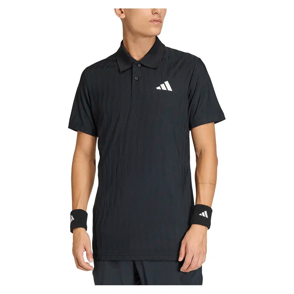 Men's Freelift Tennis Polo Black