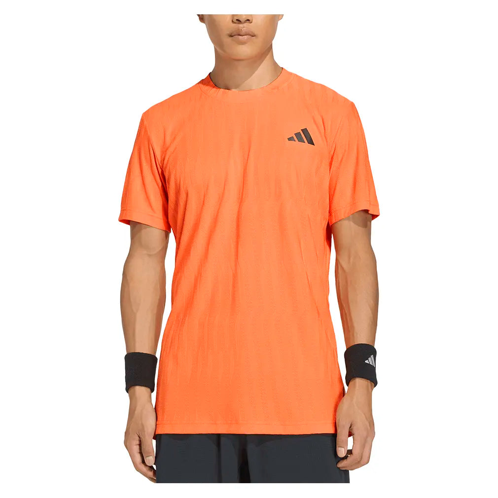 Men's Freelift Tennis Tee Pure Orange